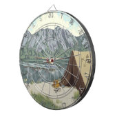 アラスカブッシュ飛行機アンド魚釣り旅行 ダーツボード (正面右)