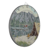 アラスカブッシュ飛行機アンド魚釣り旅行 ダーツボード (正面左)