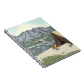 アラスカブッシュ飛行機アンド魚釣り旅行 ノートブック (右側)