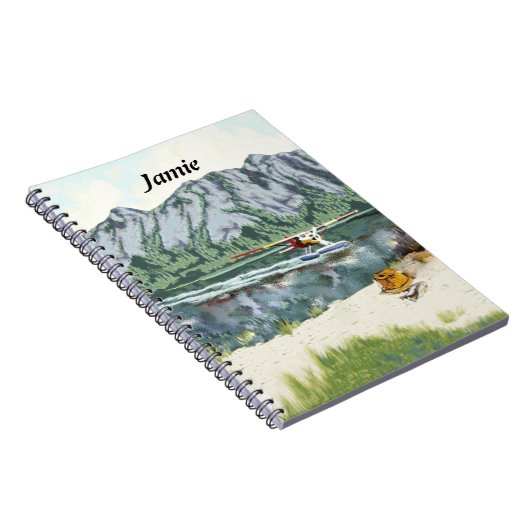アラスカブッシュ飛行機アンド魚釣り旅行 ノートブック (右側)