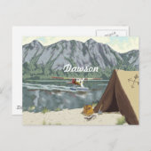 アラスカブッシュ飛行機アンド魚釣り旅行 ポストカード (正面/裏面)