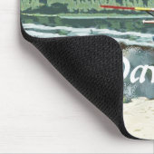 アラスカブッシュ飛行機アンド魚釣り旅行 マウスパッド (コーナー)