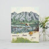 アラスカブッシュ飛行機アンド魚釣り旅行 レターヘッド (スタンド正面)