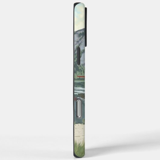 アラスカブッシュ飛行機アンド魚釣り旅行 Case-Mate iPhoneケース (裏面 / 右)