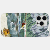 アラスカブッシュ飛行機アンド魚釣り旅行 Case-Mate iPhoneケース (裏面 (横))