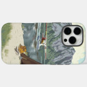 アラスカブッシュ飛行機アンド魚釣り旅行 Case-Mate iPhoneケース (裏面 (横))