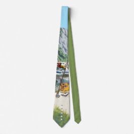 アラスカブッシュ飛行機土産 ネクタイ