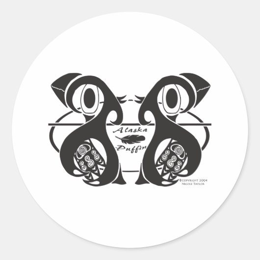 アラスカプフィン ラウンドシール (正面)