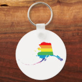 アラスカプライド。 キーホルダー (正面)