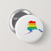 アラスカプライド。 缶バッジ (正面&裏面)