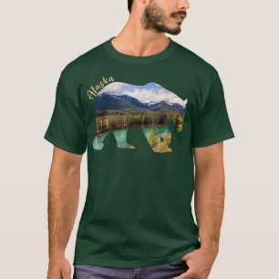 アラスカベア – アラスカ山脈を持つグリズリーベア39 Tシャツ