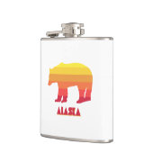 アラスカベア フラスク (左)