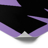 アラスカホームハート州ポスターサイン ポスター (角)