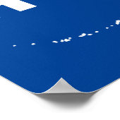 アラスカホーム遠くに州ポスター看板 ポスター (角)