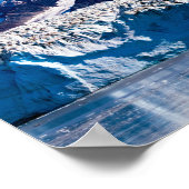 アラスカポスター、Hubbard Glacier ポスター (角)