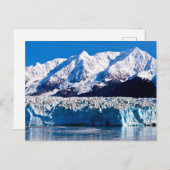 アラスカポストカード、Hubbard Glacier ポストカード (正面/裏面)