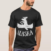 アラスカムースムースカヌバケーション Tシャツ (正面)