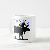 アラスカムース コーヒーマグカップ (正面左)