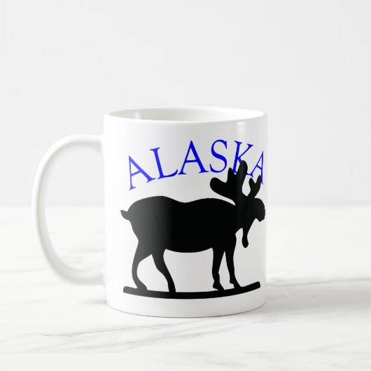 アラスカムース コーヒーマグカップ (左)