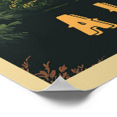 アラスカムース – ヴィンテージウィルダネス ポスター (角)