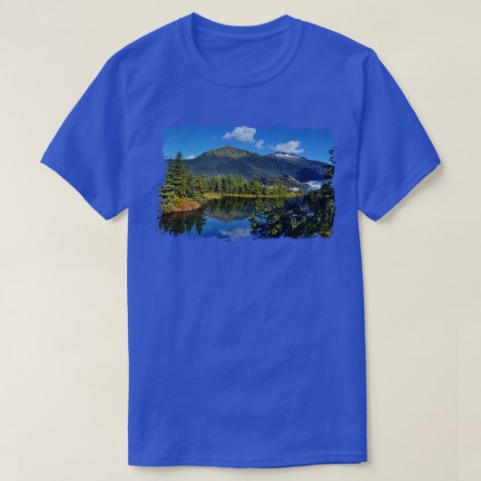 アラスカメンデンホール氷河Tシャツ Tシャツ (デザイン正面)