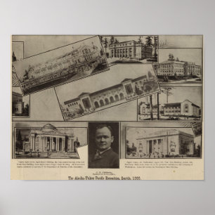 アラスカユーコン準州太平洋Exposition、シアトル1909年 ポスター