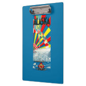 アラスカライン汽船ポスター クリップボード (左)