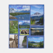 アラスカラージュ フリースブランケット (正面)