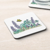 アラスカルピネの水彩画 コースター (左側)