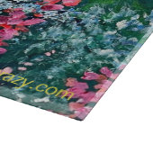 アラスカンの雑草ガラスの切断板 カッティングボード (角)