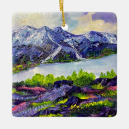 アラスカンアルプナラブセラミックオーナメント セラミックオーナメント