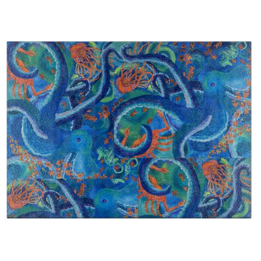 アラスカンオクトパシフィカ切削盤 カッティングボード (正面)