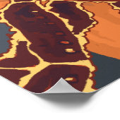 アラスカンキングカニのコディーク ポスター (角)