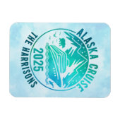 アラスカンクルーズシップ国会議事堂マグネット マグネット (横)