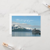 アラスカンクルーズバカンス考えるトラベルズオブユーカー カード (正面/裏面インサイチュ)