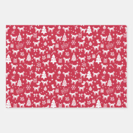 アラスカンクレカイクリスマス ラッピングペーパーシート