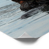 アラスカンシーオッター ポスター (角)