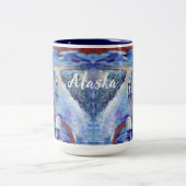 アラスカンバニーブーツムッシュマグ ツートーンマグカップ (中央)