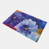 アラスカンパンジー様式 ドアマット (アングル)