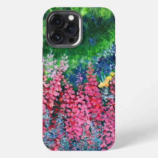 アラスカンファイアウィードの電話ケース iPhoneケース (裏面)