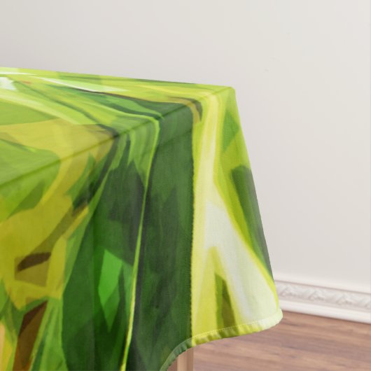 アラスカンファイアウィードピンクワイルドフラワー抽象芸術 テーブルクロス (インサイチュ)