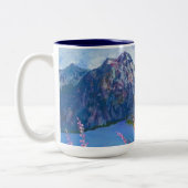 アラスカンファイアウィードマウンテン15ozコーヒーマグ ツートーンマグカップ (左)