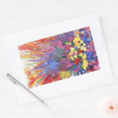 アラスカンフローラ爆破シール 長方形シール (封筒)