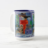 アラスカンプピードリームズアットザホテルキャプテン調理師マグ ツートーンマグカップ (正面左)