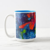 アラスカンポピーのコーヒーマグ ツートーンマグカップ (左)