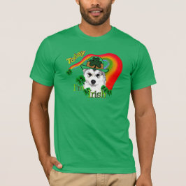 アラスカンマラミュートのセントパトリックデー Tシャツ