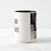 アラスカンマラミュートのマグ ツートーンマグカップ (中央)