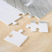 アラスカンマラミュートの小犬 ジグソーパズル (側面)