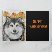 アラスカンマラミュート カード (内部)