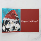 アラスカンマラミュート カード (内部)